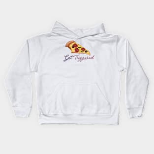 Get Triggered Pizza Edition Kids Hoodie